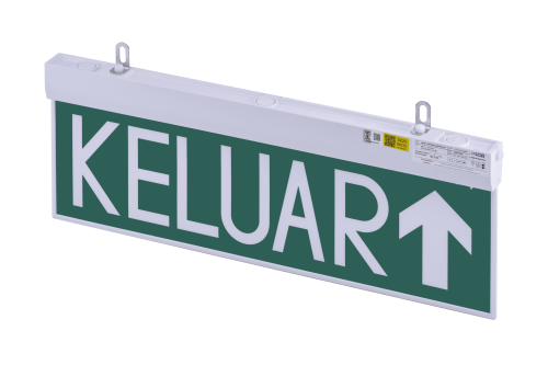 Emergency KELUAR Slim Sign - Image 3