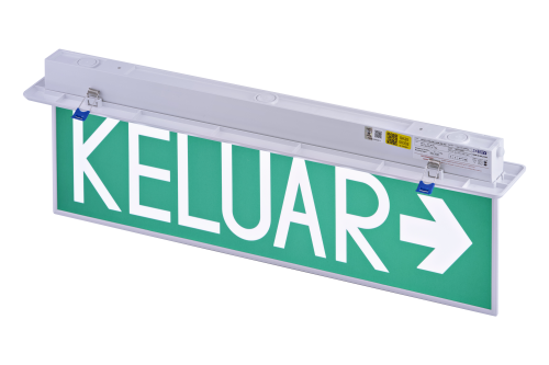 Emergency KELUAR Slim Sign - Image 7